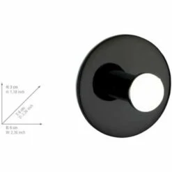 Wenko Wandhaken Tamo Schwarz -Günstiges Wenko Geschäft unnamed file 20800