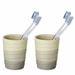 Wenko Zahnputzbecher Cuzco 2er Set