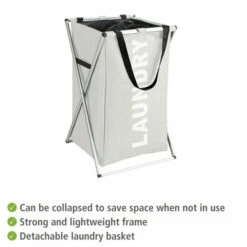 Wenko Wäschesammler Uno Beige -Günstiges Wenko Geschäft unnamed file 20913