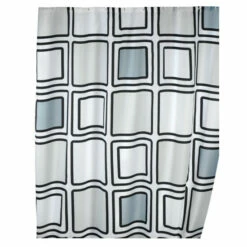 Wenko Anti-Schimmel Duschvorhang Mono, 180 X 200 Cm