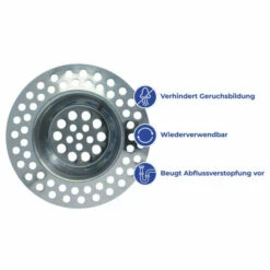 Wenko Abfluss-Sieb Edelstahl 2er Set 18 Wenko Abfluss-Sieb Edelstahl 2er Set -Günstiges Wenko Geschäft unnamed file 20943