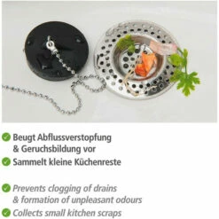 Wenko Abfluss-Sieb Edelstahl 2er Set 28 Wenko Abfluss-Sieb Edelstahl 2er Set -Günstiges Wenko Geschäft unnamed file 20953