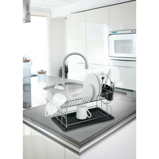 Wenko Geschirrabtropfer Premium Duo 4 Wenko Geschirrabtropfer Premium Duo – Bild 2