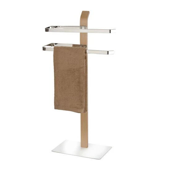 Wenko Handtuchständer Samona Nature Mit 2 Armen 4 Wenko Handtuchständer Samona Nature Mit 2 Armen – Bild 2