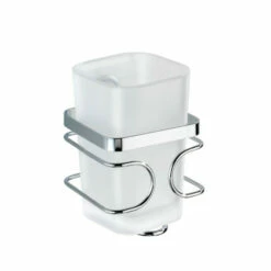 Wenko Zahnputzbecher Premium Edelstahl