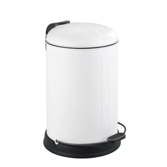 Wenko Treteimer Lagun Easy Close Weiß 4 Wenko Treteimer Lagun Easy Close Weiß – Bild 2