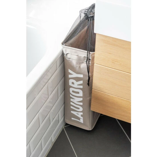 Wenko Wäschesammler Corno Taupe 4 Wenko Wäschesammler Corno Taupe – Bild 2