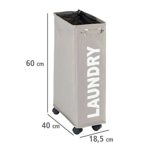 Wenko Wäschesammler Corno Taupe 13 Wenko Wäschesammler Corno Taupe – Bild 11