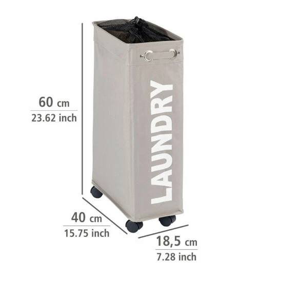 Wenko Wäschesammler Corno Taupe 14 Wenko Wäschesammler Corno Taupe – Bild 12