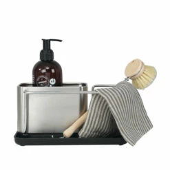 Wenko Spülorganizer Edelstahl Orio