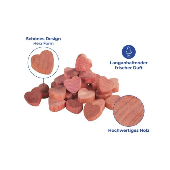 Wenko Schrankduft-Herzen 25-teilig 6 Wenko Schrankduft-Herzen 25-teilig – Bild 4