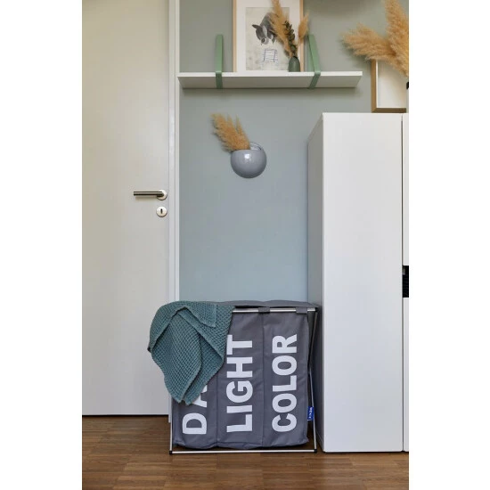 Wenko Wäschesammler Trio Top Grau 6 Wenko Wäschesammler Trio Top Grau – Bild 4