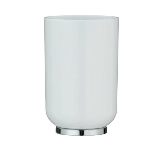 Wenko Zahnputzbecher Posa Grau/Chrom 9 Wenko Zahnputzbecher Posa Grau/Chrom – Bild 7