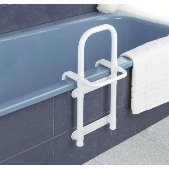 WENKO Badewannen-Einstiegshilfe Secura - Verstellbar, 120 Kg Tragkraft 4 WENKO Badewannen-Einstiegshilfe Secura - Verstellbar, 120 Kg Tragkraft – Bild 2