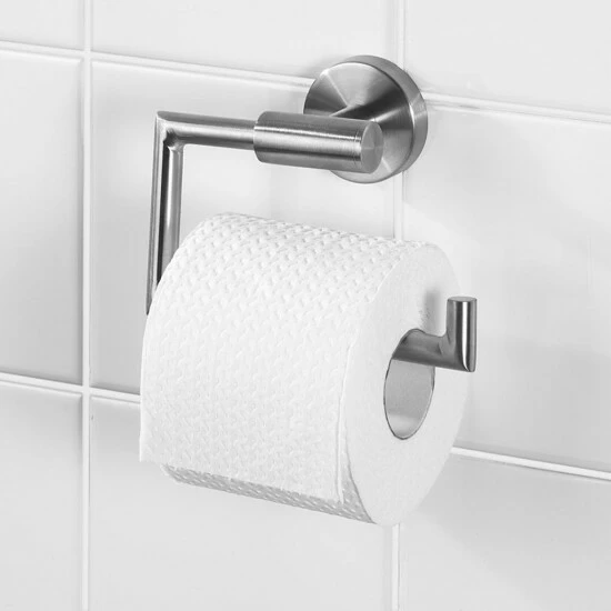 Wenko Toilettenpapierhalter Bosio Edelstahl Matt 8 Wenko Toilettenpapierhalter Bosio Edelstahl Matt – Bild 6