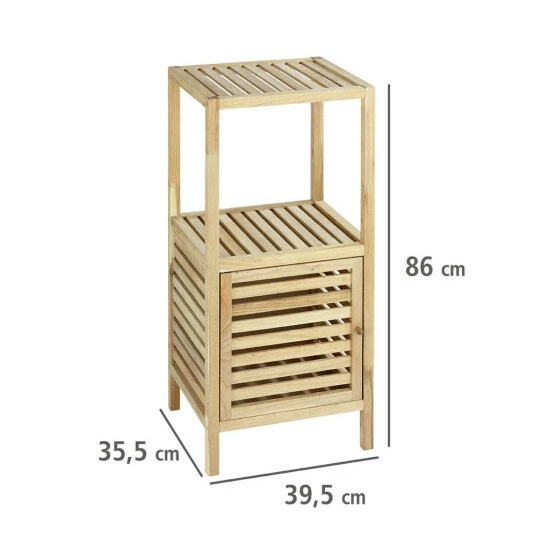 Wenko Regal Norway Mit Tür Aus Walnussholz 7 Wenko Regal Norway Mit Tür Aus Walnussholz – Bild 5