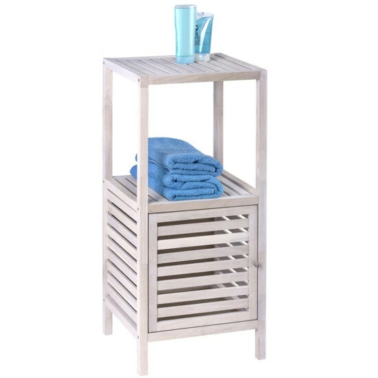 Wenko Regal Norway Mit Tür Aus Walnussholz 9 Wenko Regal Norway Mit Tür Aus Walnussholz – Bild 7