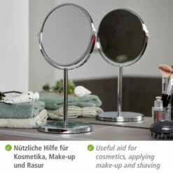 Wenko Kosmetik-Standspiegel Assisi Ø 17 Cm 15 Wenko Kosmetik-Standspiegel Assisi Ø 17 Cm -Günstiges Wenko Geschäft unnamed file 21359