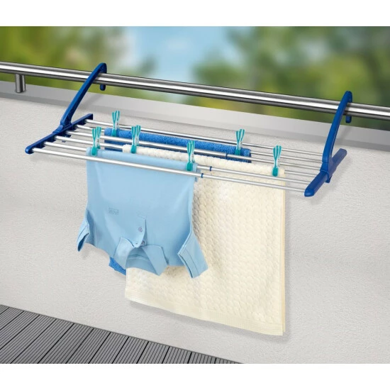 Wenko Teleskop Balkonwäschetrockner Alu 9 Wenko Teleskop Balkonwäschetrockner Alu – Bild 7