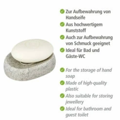 Wenko Seifenablage Puro Hellgrau -Günstiges Wenko Geschäft unnamed file 21485