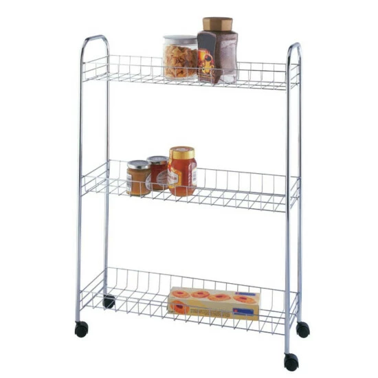 Wenko Rollregal Slim Chrom 6 Wenko Rollregal Slim Chrom – Bild 4