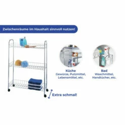 Wenko Rollregal Slim Chrom 17 Wenko Rollregal Slim Chrom -Günstiges Wenko Geschäft unnamed file 21566