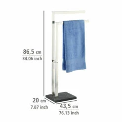 Wenko Handtuchständer Slate Rock Mit 2 Armen Edelstahl -Günstiges Wenko Geschäft unnamed file 21609