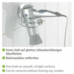 Wenko Static-Loc® Haartrocknerhalter Osimo -Günstiges Wenko Geschäft unnamed file 21663