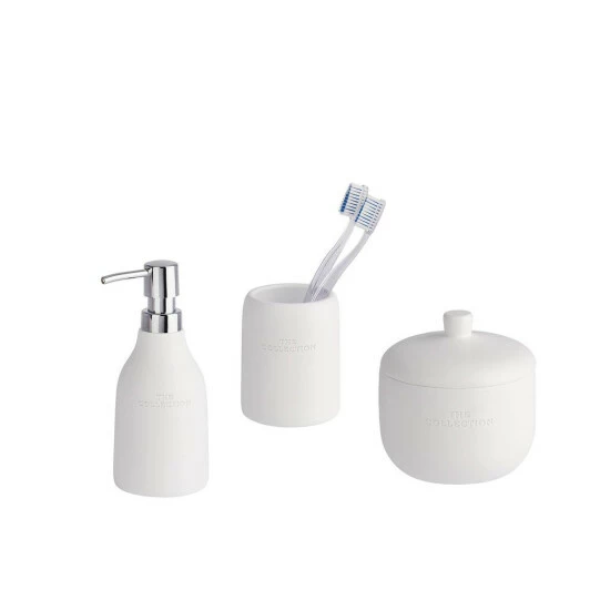 Wenko Bad-Accessoires Set The Collection White 3-teilig 7 Wenko Bad-Accessoires Set The Collection White 3-teilig – Bild 5