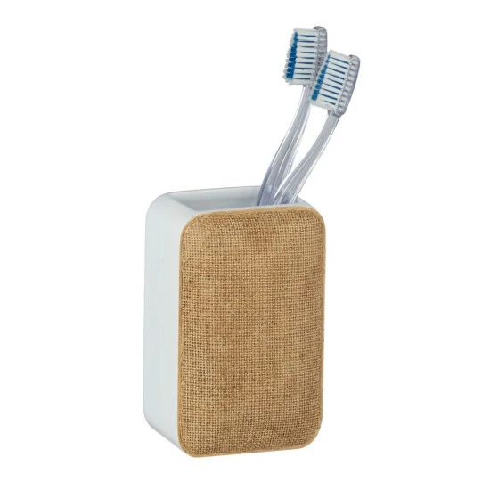 Wenko Zahnputzbecher Ambila Beige 3 Wenko Zahnputzbecher Ambila Beige