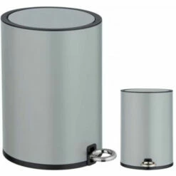 Wenko Kosmetik Treteimer Monza Easy Close Grau Matt -Günstiges Wenko Geschäft unnamed file 21793