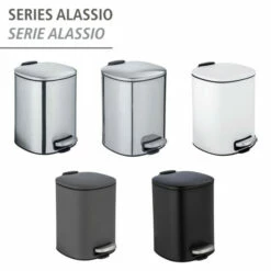 Wenko Treteimer Alassio, Grau 5 L -Günstiges Wenko Geschäft unnamed file 2181