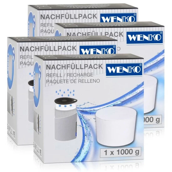 Wenko 50270100 Design Raumentfeuchter Drop Nachfüller 1000g (4er Pack) 3 Wenko 50270100 Design Raumentfeuchter Drop Nachfüller 1000g (4er Pack)