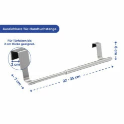 Wenko Tür-Handtuchstange Teleskop Edelstahl -Günstiges Wenko Geschäft unnamed file 21861