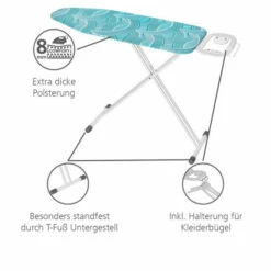 WENKO Bügelbrett Advance, Dampfbügelgeeignet, Höhenverstellbar 73-95 Cm, 120 X 42 Cm Bügelfläche, Bügeltisch Mit 8 Mm Polsterung | Inkl. 2er Set Reinigungsschwämme Gratis 15 WENKO Bügelbrett Advance, Dampfbügelgeeignet, Höhenverstellbar 73-95 Cm, 120 X 42 Cm Bügelfläche, Bügeltisch Mit 8 Mm Polsterung | Inkl. 2er Set Reinigungsschwämme Gratis -Günstiges Wenko Geschäft unnamed file 2190