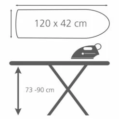 WENKO Bügelbrett Advance, Dampfbügelgeeignet, Höhenverstellbar 73-95 Cm, 120 X 42 Cm Bügelfläche, Bügeltisch Mit 8 Mm Polsterung | Inkl. 2er Set Reinigungsschwämme Gratis 17 WENKO Bügelbrett Advance, Dampfbügelgeeignet, Höhenverstellbar 73-95 Cm, 120 X 42 Cm Bügelfläche, Bügeltisch Mit 8 Mm Polsterung | Inkl. 2er Set Reinigungsschwämme Gratis -Günstiges Wenko Geschäft unnamed file 2192