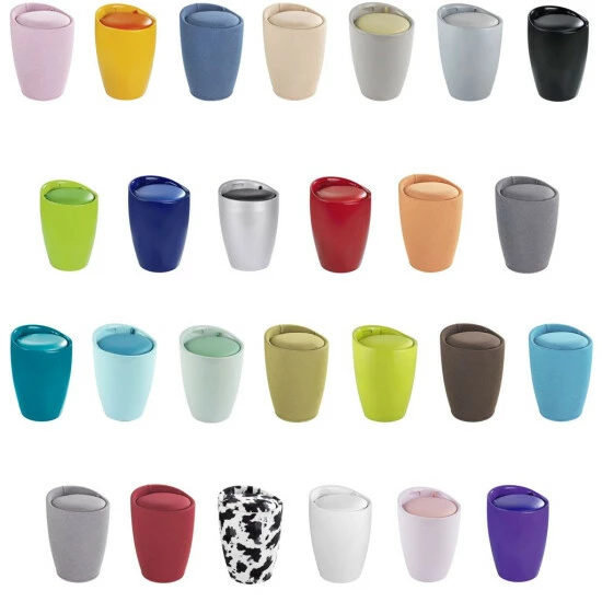 Wenko Hocker Candy Black, Mit Wäschesack 11 Wenko Hocker Candy Black, Mit Wäschesack – Bild 9