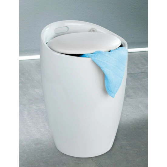 Wenko Hocker Candy Black, Mit Wäschesack 14 Wenko Hocker Candy Black, Mit Wäschesack – Bild 12