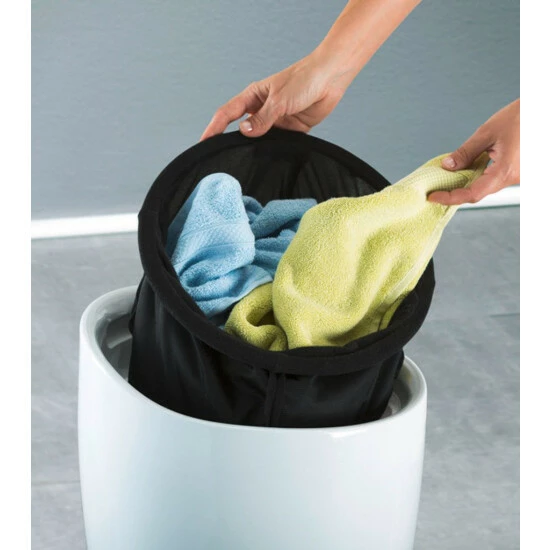 Wenko Hocker Candy Black, Mit Wäschesack 15 Wenko Hocker Candy Black, Mit Wäschesack – Bild 13