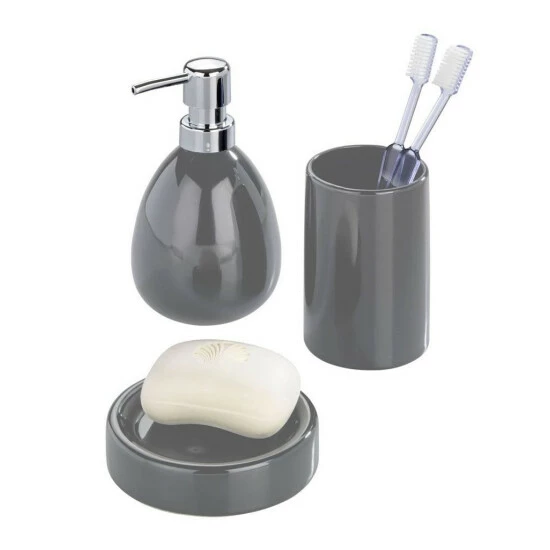 Wenko Zahnputzbecher Polaris Black 14 Wenko Zahnputzbecher Polaris Black – Bild 12