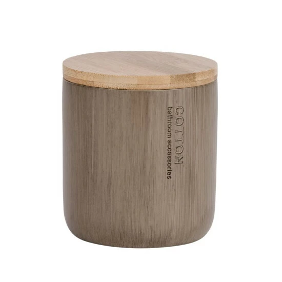 Wenko Bad-Accessoire-Set Palo Taupe 2-teilig 4 Wenko Bad-Accessoire-Set Palo Taupe 2-teilig – Bild 2