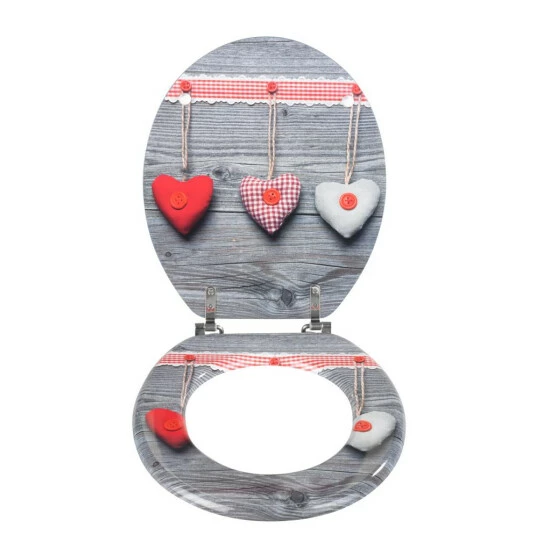 Wenko WC-Sitz Bavarian Hearts 7 Wenko WC-Sitz Bavarian Hearts – Bild 5