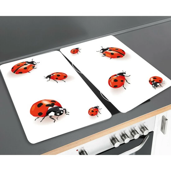 Wenko Herdabdeckplatte Universal Marienkäfer 2er Set 13 Wenko Herdabdeckplatte Universal Marienkäfer 2er Set – Bild 11