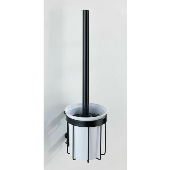 Wenko WC-Garnitur Classic Plus Black 4 Wenko WC-Garnitur Classic Plus Black – Bild 2