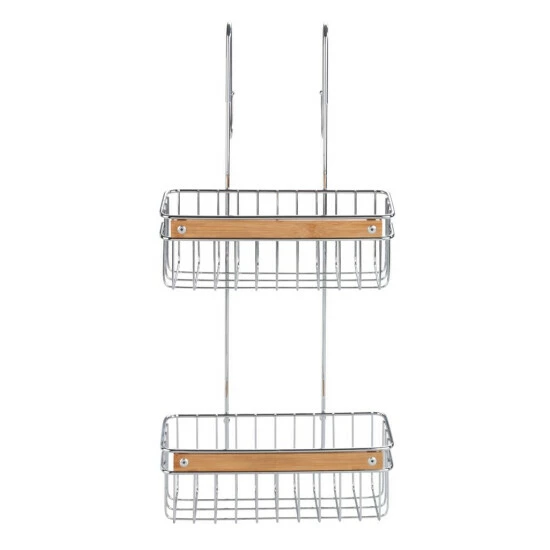 Wenko Badregal Zerbo 2 Etagen Edelstahl 5 Wenko Badregal Zerbo 2 Etagen Edelstahl – Bild 3