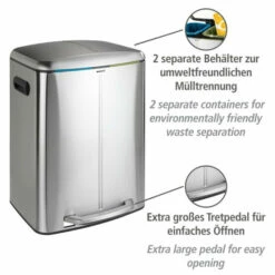 Wenko Treteimer Easy Close Primo Edelstahl 20 Wenko Treteimer Easy Close Primo Edelstahl -Günstiges Wenko Geschäft unnamed file 22303