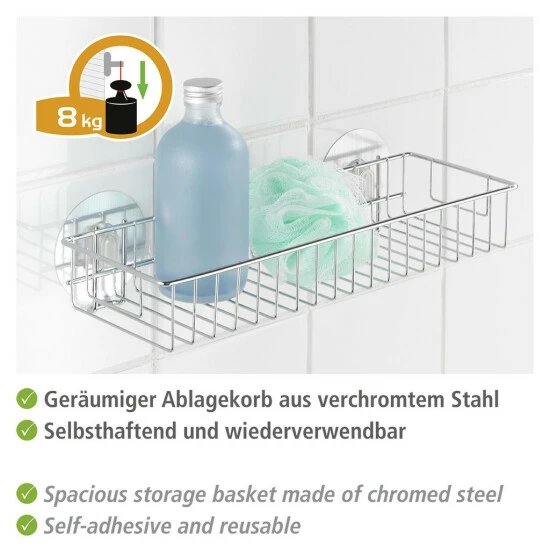 Wenko Static-Loc® Maxiablage Osimo 7 Wenko Static-Loc® Maxiablage Osimo – Bild 5