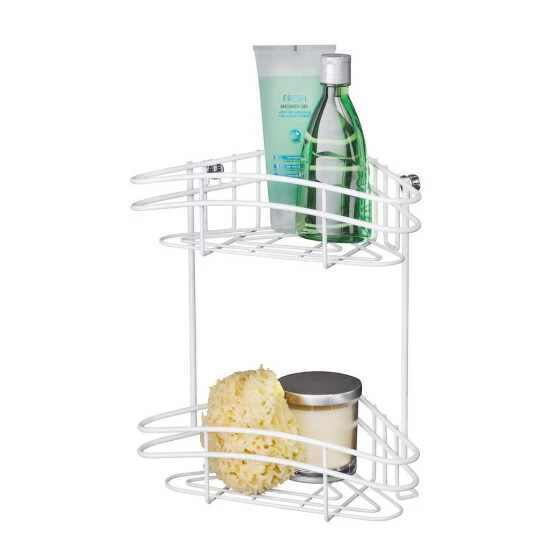 Wenko Eckregal 2 Etagen Classic Plus 4 Wenko Eckregal 2 Etagen Classic Plus – Bild 2