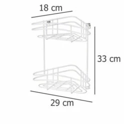 Wenko Eckregal 2 Etagen Classic Plus 13 Wenko Eckregal 2 Etagen Classic Plus -Günstiges Wenko Geschäft unnamed file 22332