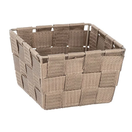 Wenko Aufbewahrungskorb Adria Mini Sand 4 Wenko Aufbewahrungskorb Adria Mini Sand – Bild 2